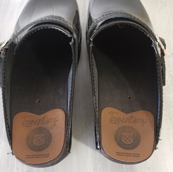 Troentorp Donatello Clogs Size 41 Women's 11 Mens 8 - Picture 12 of 14